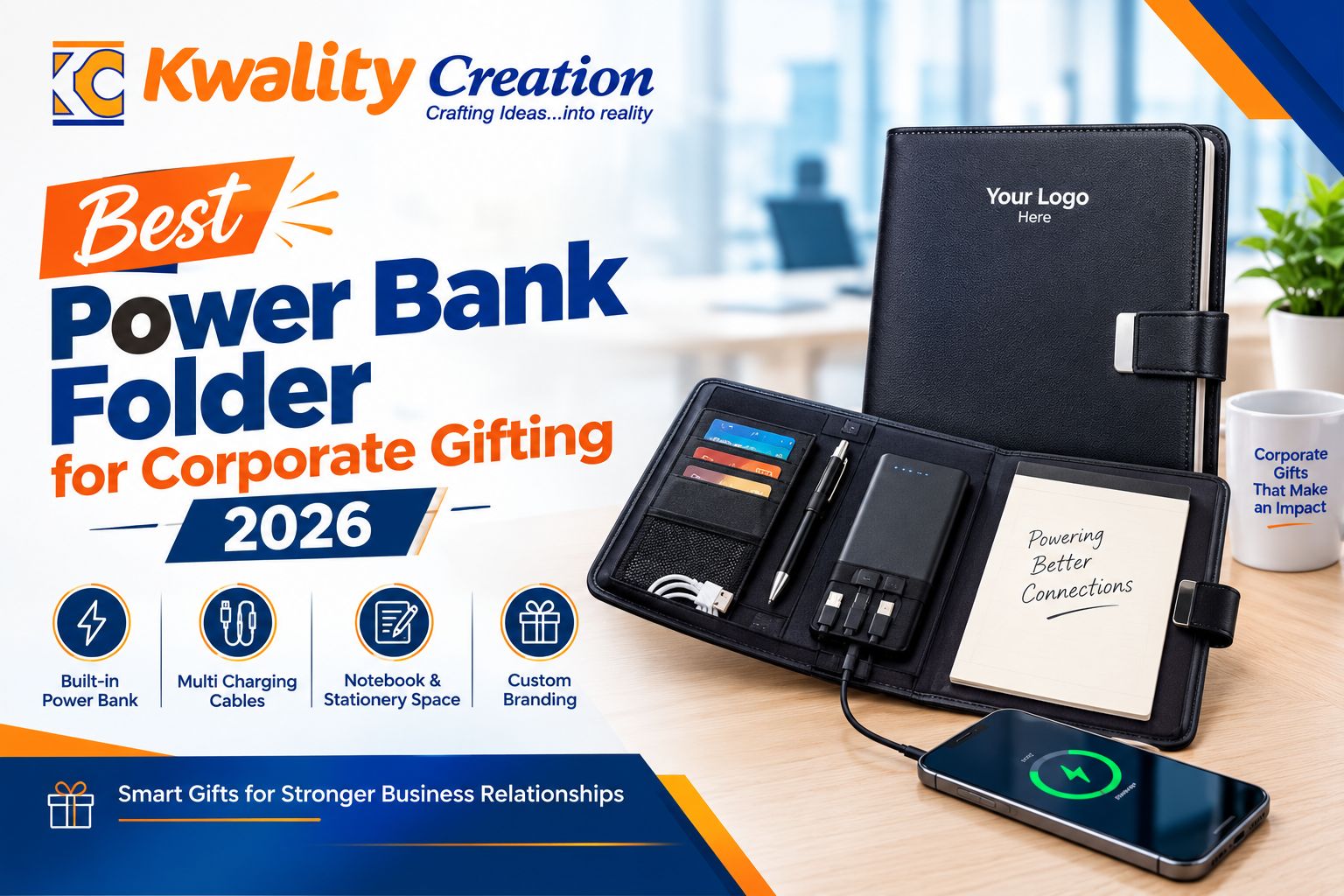 Best Power Bank Folder for Corporate Gifting 2026 
