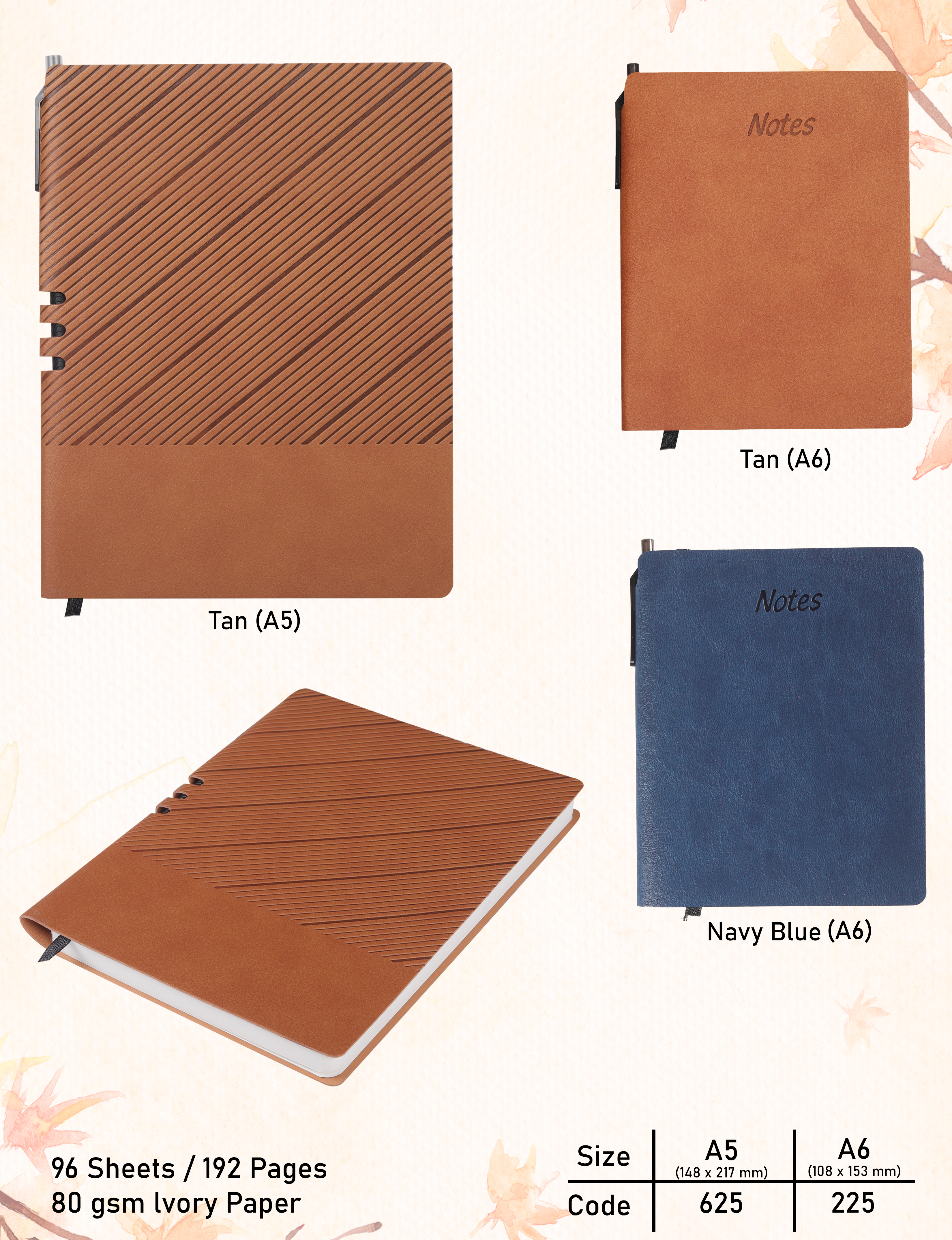 Premium Notebook KC- 625 Manufacturers in Mumbai